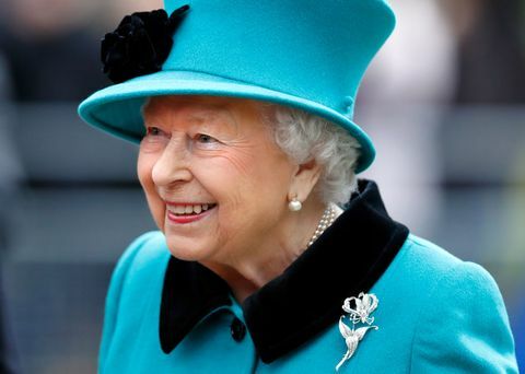 A rainha abre o centro da rainha Elizabeth II de Coram