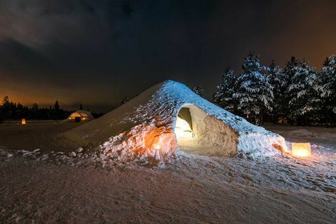 Igloo para alugar no Airbnb