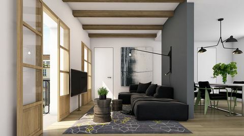 Cobertura em Barcelona - sala de estar - Sagrada Familia - Urbane International Real Estate