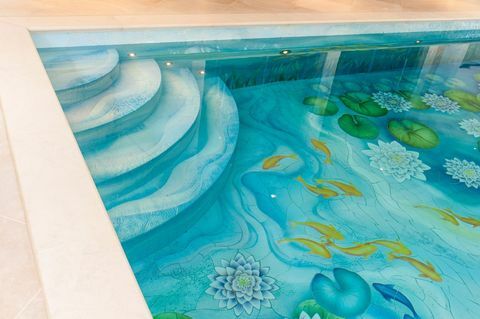 Abbottswood Lodge - Weybridge - projetos de piscinas aquáticas