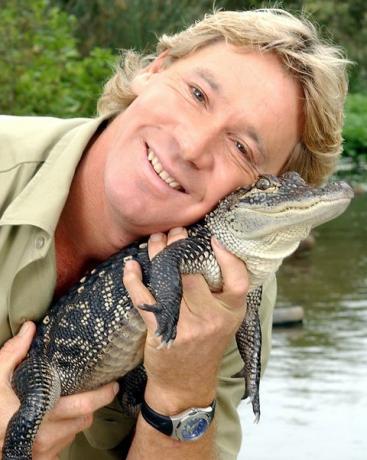 Caçador de crocodilos Steve Irwin