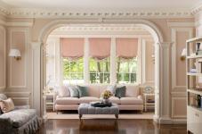Esta sala de estar de Caitlin Wilson foi inspirada em 'Downton Abbey'