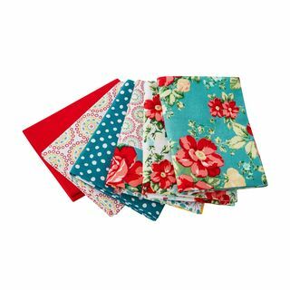 A Pioneer Woman Tecido Floral Vintage Pacote Fat Quarter