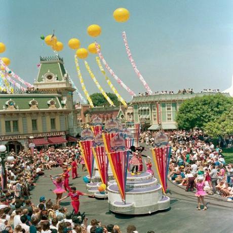 melhores fotos da disney disneyland minnie mouse 30º aniversário de 1985