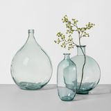 Vaso de vidro reciclado 