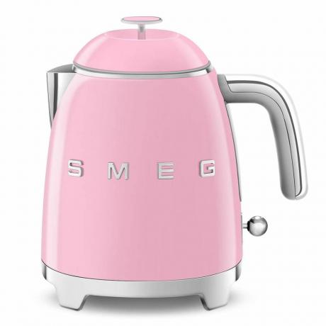 Mini Chaleira Elétrica Rosa Smeg