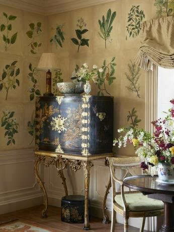 de gournay papel de parede pintado à mão