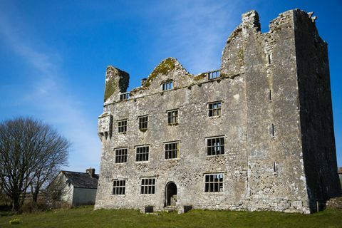 Castelo de Leamaneh em Clare - Irlanda. 