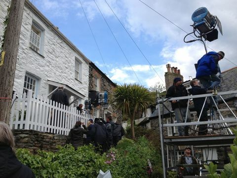 Doc Martin propriedade - Homelands - Port Isaac - filmagens