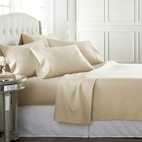 Conjunto de lençóis de cama tamanho completo Danjor Linens