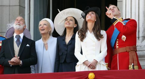 Kate Middleton em Trooping the Color 2010