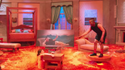 "Floor Is Lava" da Netflix tem o cenário mais quente