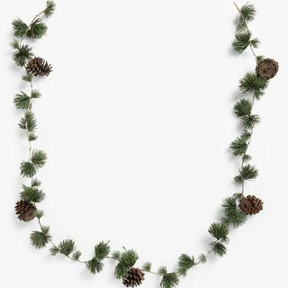 Impressionismo Slim Pine Cone Garland