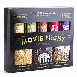 Move Night Popcorn Kernels e Pacote de Variedades de Temperos