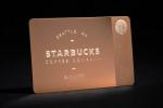 Starbucks vende seus cartões-presente de US $ 200