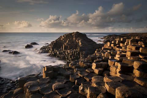 Calçada dos Gigantes, Condado de Antrim, Irlanda do Norte, Reino Unido