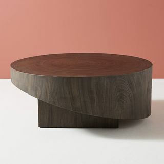 Mesa de centro de madeira reutilizada 