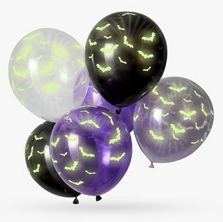 Balões de brilho de Halloween com raios de gengibre, pacote de 6
