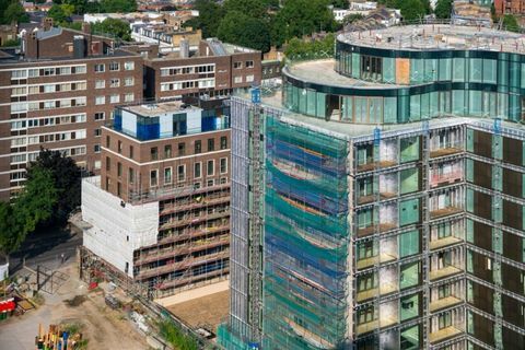 Kensington Row novo bloco de desenvolvimento habitacional para vítimas de incêndio da Torre Grenfell