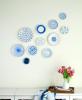 Espreitadela do Blogger: pratos pintados à mão em azul e branco