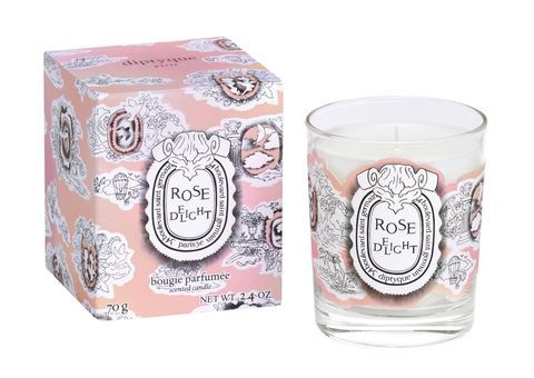 Vela Perfumada John Lewis Diptyque, Rosa Delícia, 70g