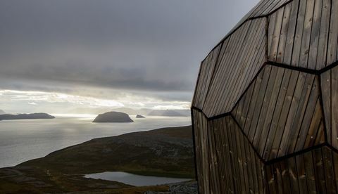 Foto da cabine norueguesa