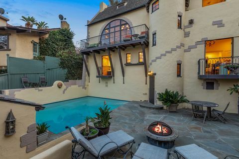 3268 bennett dr storybook home hollywood hills california projetado pelo arquiteto do castelo da beleza adormecida