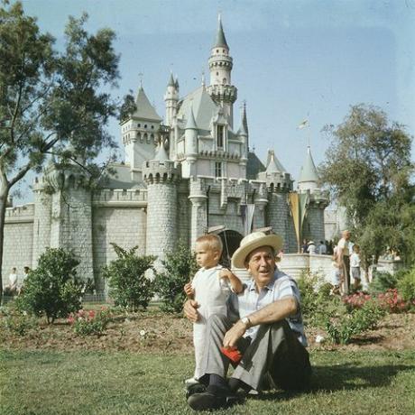 melhores fotos da disney walt disney e 1955