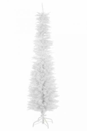 Árvore de Natal de 6 pés White Slim Line