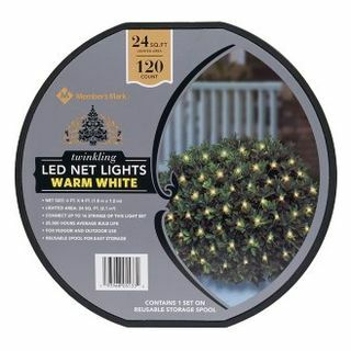 Luzes de rede LED (branco quente)