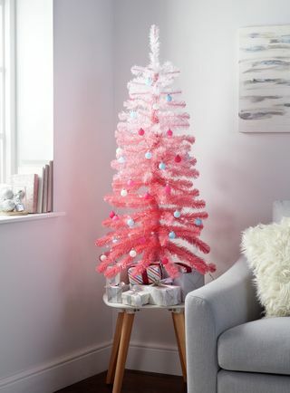 Árvore de Natal Argos Home 4ft - Ombre Rosa