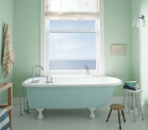 banheiro benjamin moore verde