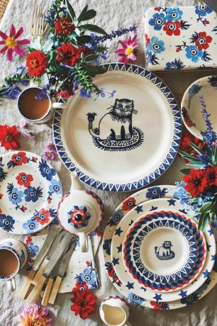 Emma Bridgewater Anêmona e blocos de queda imagens