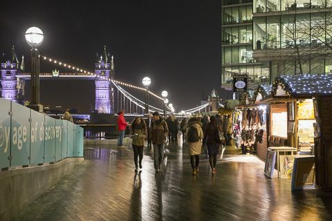 Mercado de Natal de London Bridge City