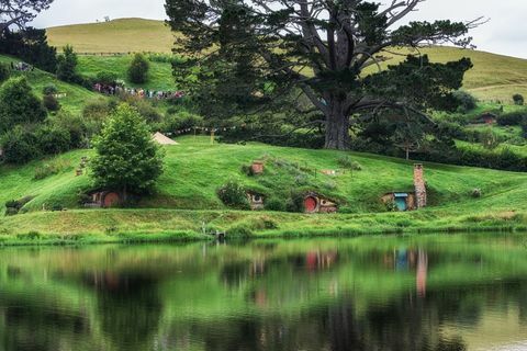 cenário de filme hobbiton