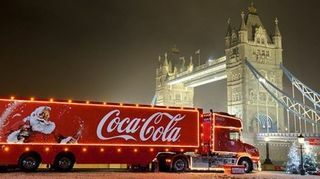 Anúncio da Coca-Cola The Holidays Are Coming