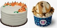 Baskin-Robbins está vendendo um bolo de sorvete de peru que parece extremamente realista para o Dia de Ação de Graças