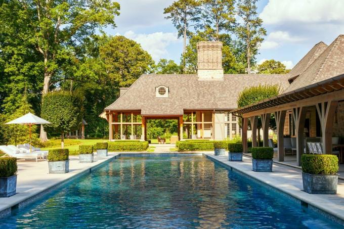 piscina projetada por suzanne kasler com arquiteto stan dixon vida à beira da piscina