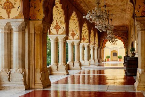 Suíte Airbnb Gudliya no palácio da cidade de Jaipur