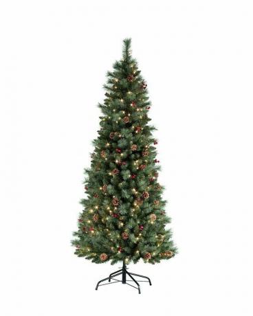 Árvore de Natal de pinho artificial Easy Stow 6'6