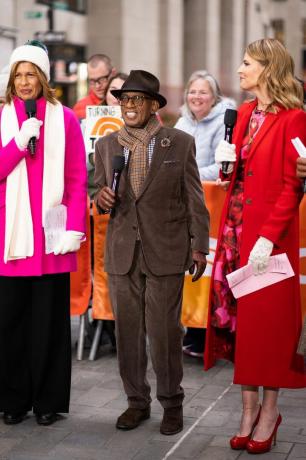 elenco de 'today' hoda kotb, al roker e savannah guthrie