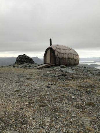 Foto da cabine norueguesa