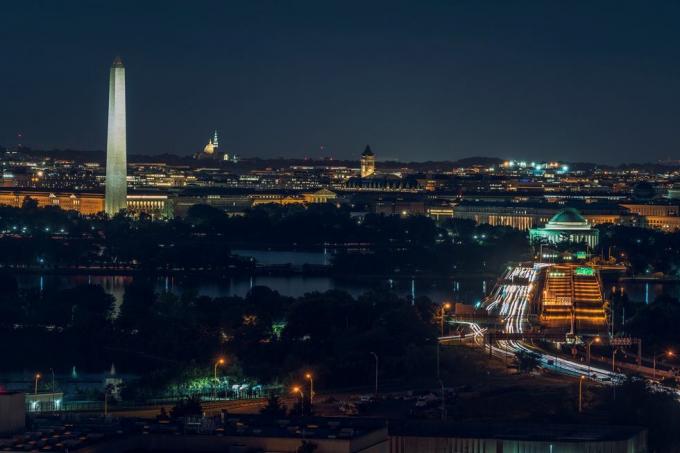 Washington DC à noite