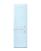 Smeg 11,7 pés cúbicos Frigorífico com congelador inferior, azul pastel