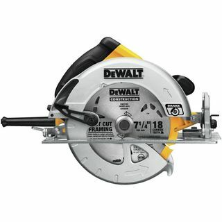 Serra circular leve DEWALT 7-1 / 4 polegadas 