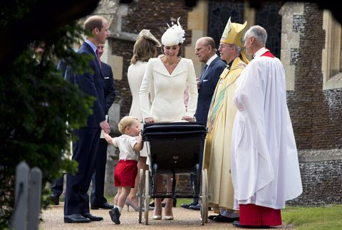 O batizado da princesa Charlotte de Cambridge