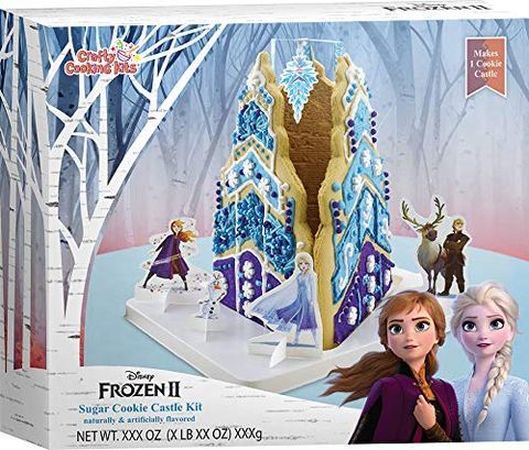 Crafty Cooking Kits Disney Frozen II Kit de castelo de biscoitos de açúcar