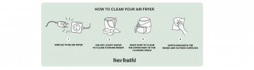 Como limpar uma fritadeira de ar, segundo especialistas