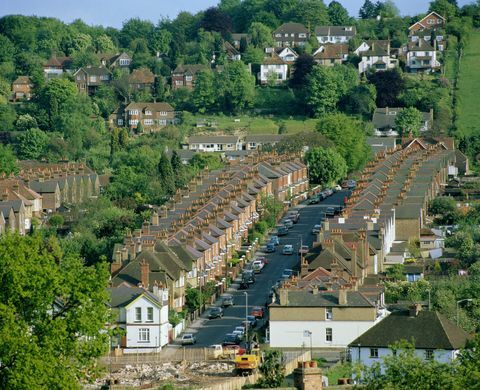 Reino Unido, Inglaterra, Surrey, Guildford, Edifícios