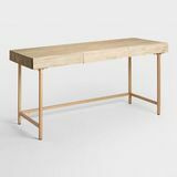 Driftwood Antique Gold Cristela Desk